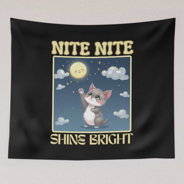 Item preview, GOOD NIGHT LITTLE KITTY designed and sold by aledfychan.