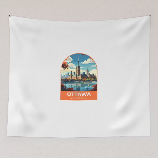 Item preview, Ottawa Canada Sticker designed and sold by TulipaGraphics.