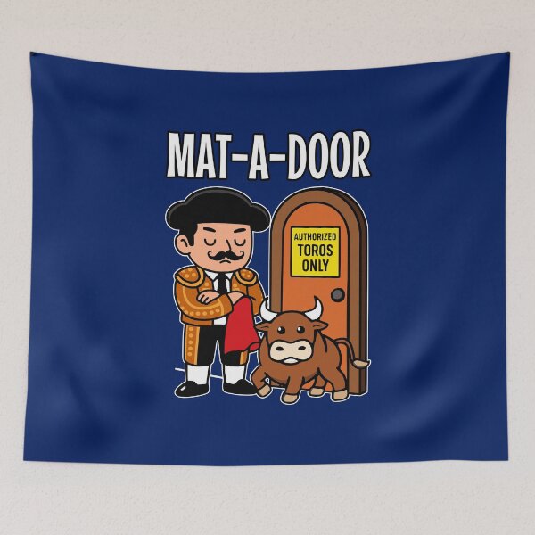 Item preview, Mat-A-Door Funny Matador designed and sold by DAFIN.