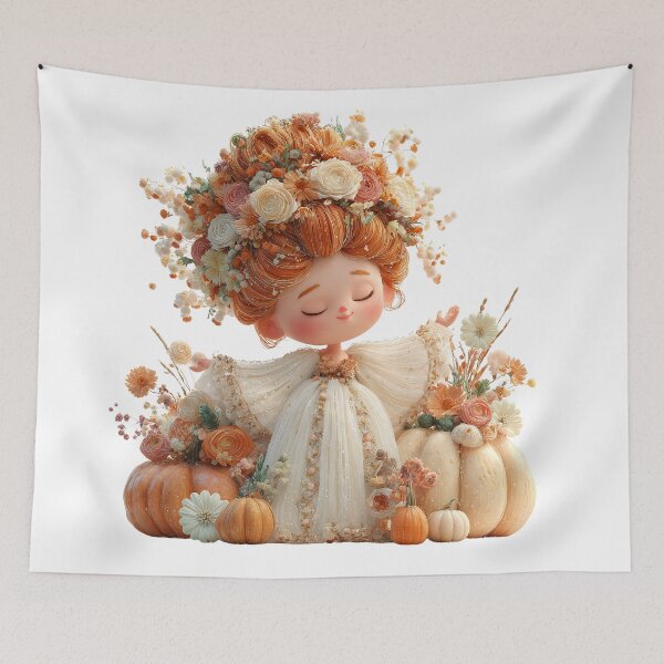 Item preview, Persephone Chibi – Cute Greek Goddess of Spring and Underworld designed and sold by GoldenChiArt.
