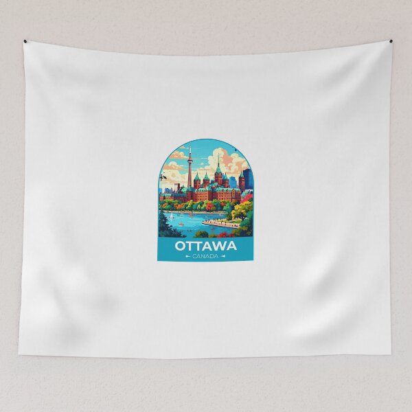 Item preview, Ottawa Canada Sticker designed and sold by TulipaGraphics.