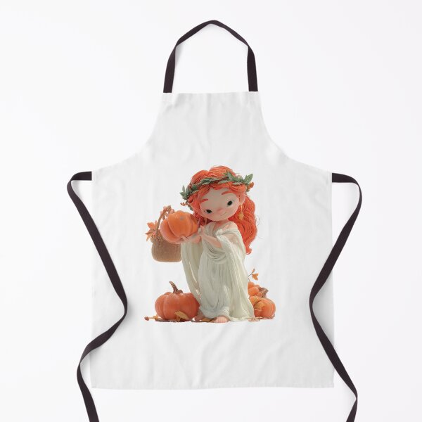 Item preview, Persephone Chibi – Cute Greek Goddess of Spring and Underworld designed and sold by GoldenChiArt.