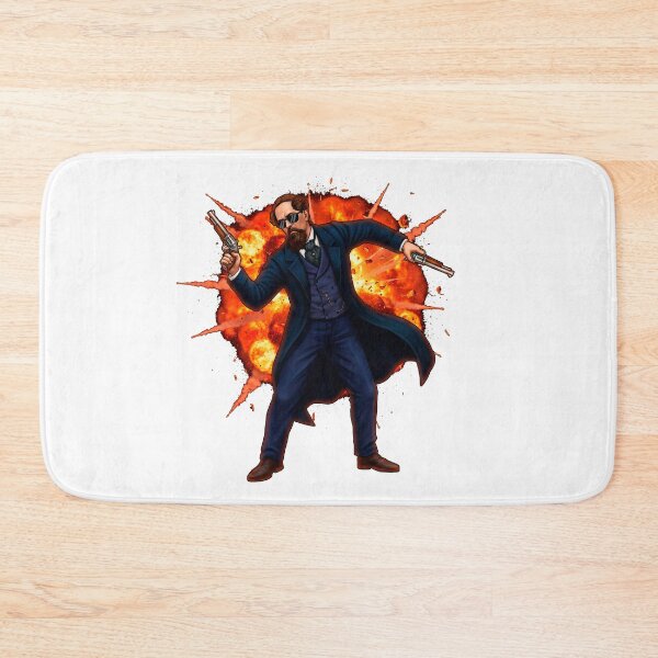 Item preview, Charles Dickens - Explosive Literary Badass designed and sold by Write-N-Fight.