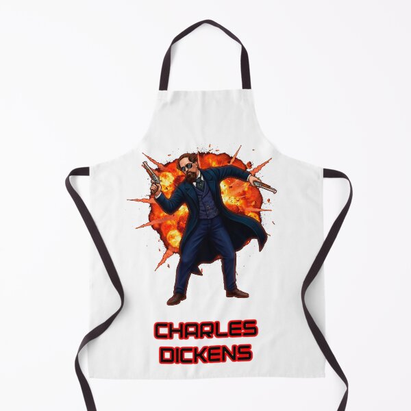 Item preview, Charles Dickens - Explosive Literary Badass designed and sold by Write-N-Fight.