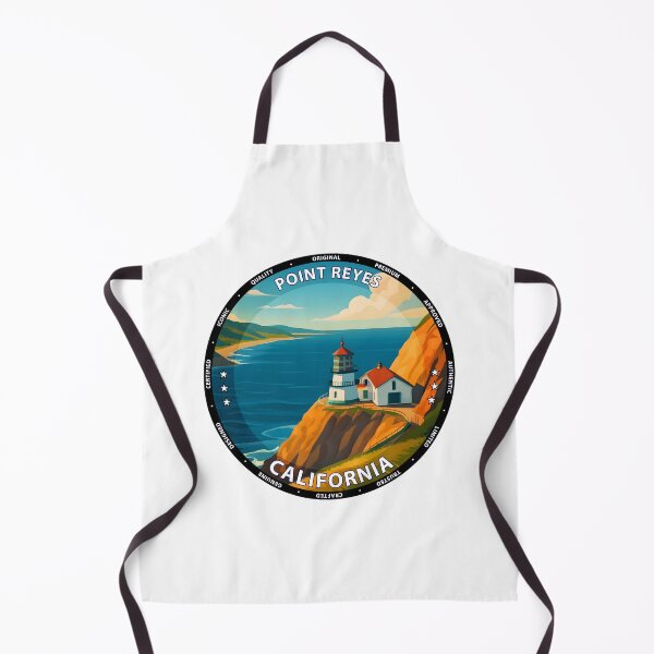 Item preview, Point Reyes California Travel Poster - Scenic Coastal Wall Art USA designed and sold by inkNext.