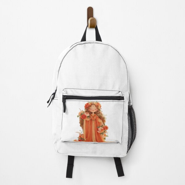 Item preview, Persephone Chibi – Cute Greek Goddess of Spring and Underworld designed and sold by GoldenChiArt.