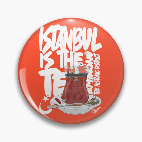 Item preview, Eminonu miniature Istanbul tea glass designed and sold by petiteToulon.