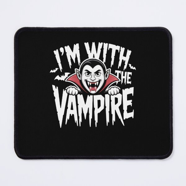 Item preview, I'm With The Vampire Halloween Costume Dad Mom group couples designed and sold by snowry.