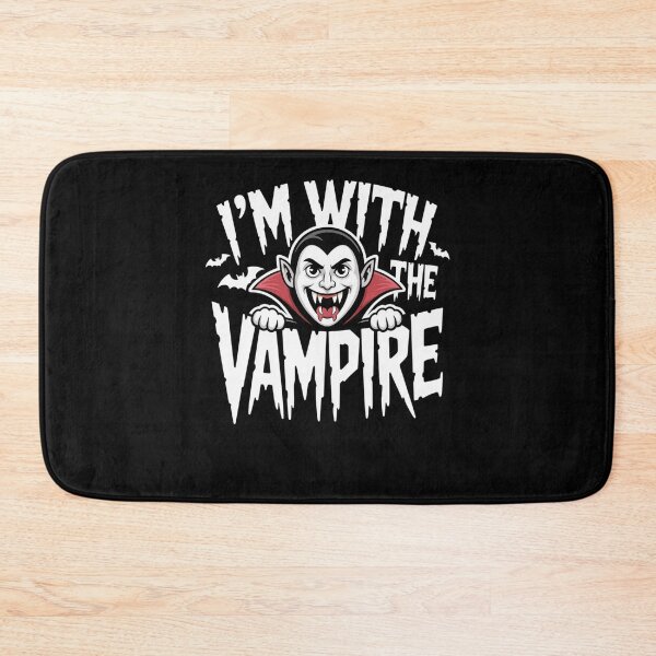 Item preview, I'm With The Vampire Halloween Costume Dad Mom group couples designed and sold by snowry.