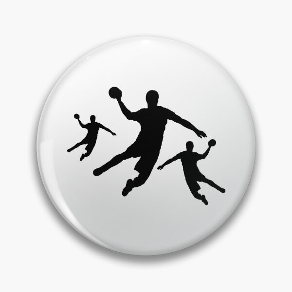 Item preview, Three handball players designed and sold by FreakOutShirts.