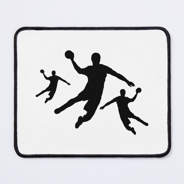 Item preview, Three handball players designed and sold by FreakOutShirts.