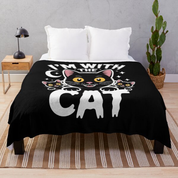 Item preview, I'm With The Cat Halloween Costume Dad Mom group designed and sold by snowry.
