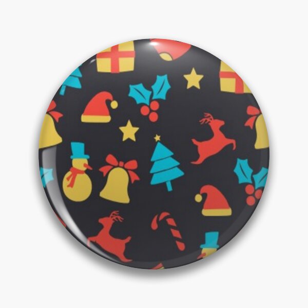 Item preview, Patrón navideño redondo 8 con temática navideña variada designed and sold by SmashingDeals.