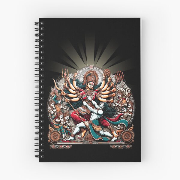 Item preview, Yoga Navratri devi, version 17 Godess Ma Durga face and Diwali Durga pooja rangoli design12 designed and sold by mndesignworx.