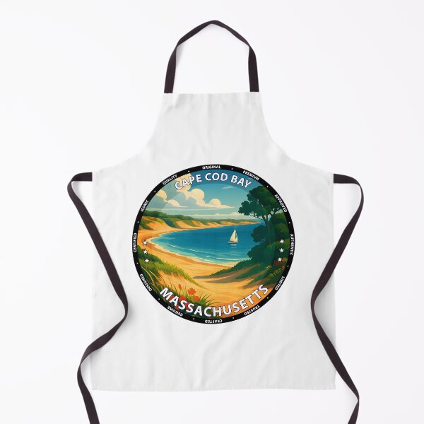 Item preview, Cape Cod Bay Massachusetts Coastal Travel Poster - Scenic Beach & Ocean Art USA designed and sold by inkNext.