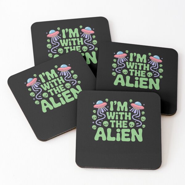 Item preview, I'm With The Alien Halloween Costume Dad Mom group designed and sold by snowry.