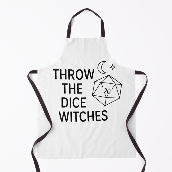 Item preview, Throw The Dice Witches Funny RPG Dice Design designed and sold by SlomianyPisarz.