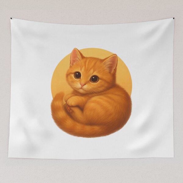 Item preview, Realistic Cute Kitten – Adorable 8K Cat Illustration designed and sold by VDekDesigns.