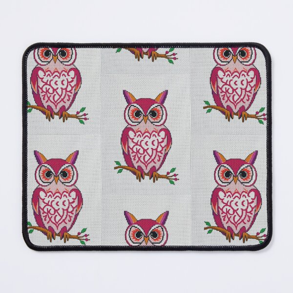 Item preview, Owl Cross Stitch Design – Vibrant Needlepoint Inspired Pattern designed and sold by MiraLumeStudio.