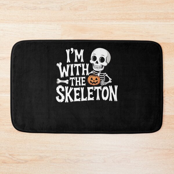 Item preview, I'm With The Skeleton Halloween Costume Dad Mom group couple designed and sold by snowry.