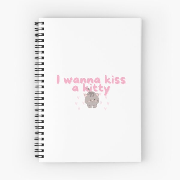 Item preview, I Wanna Kiss A Kitty designed and sold by Hedeny.