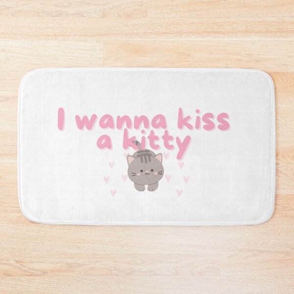 Item preview, I Wanna Kiss A Kitty designed and sold by Hedeny.