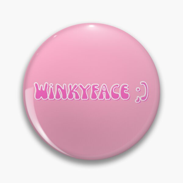Item preview, Pink Winkyface ;) designed and sold by Hedeny.
