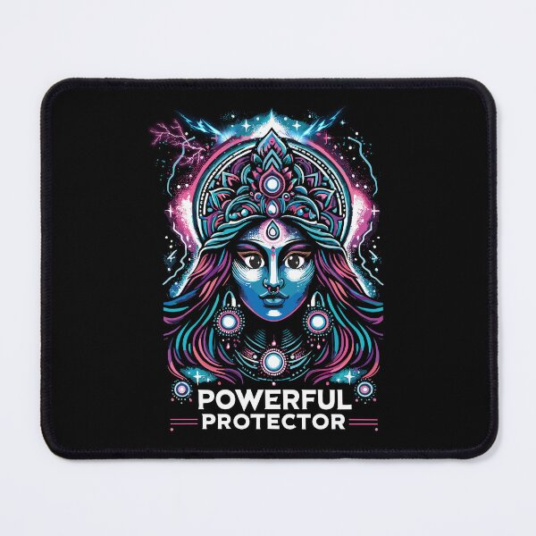 Item preview,  Yoga Navratri devi, version 20 Godess Ma Durga face and Diwali Durga pooja rangoli design12 designed and sold by mndesignworx.