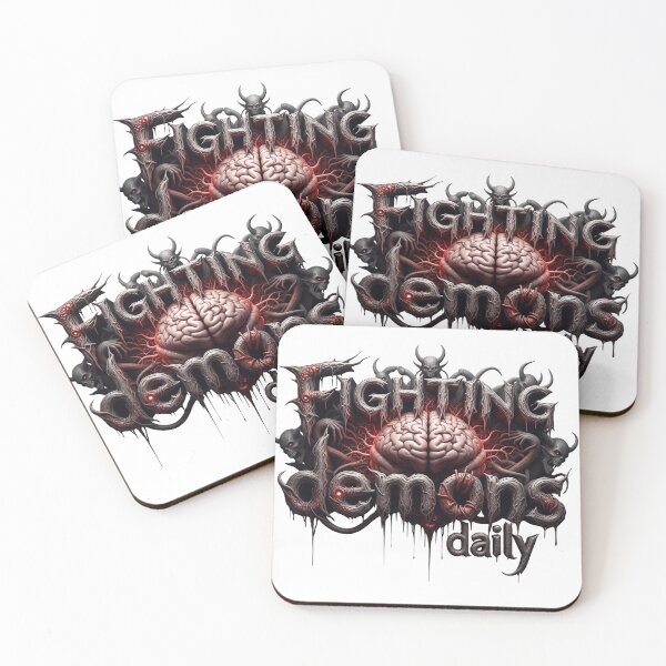 Item preview, Fighting Demons Daily designed and sold by Mind's Eye Terror's.