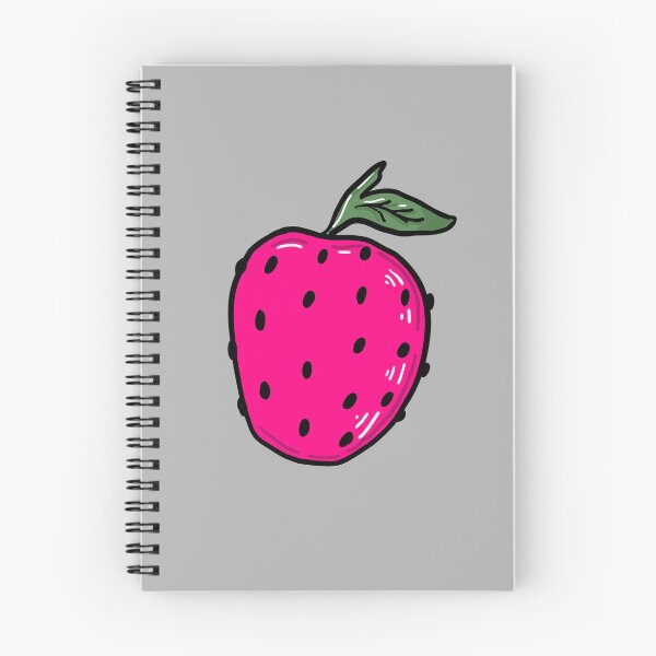Item preview, pink fruit -  hand-drawn illustration designed and sold by RoseWolfGifts.