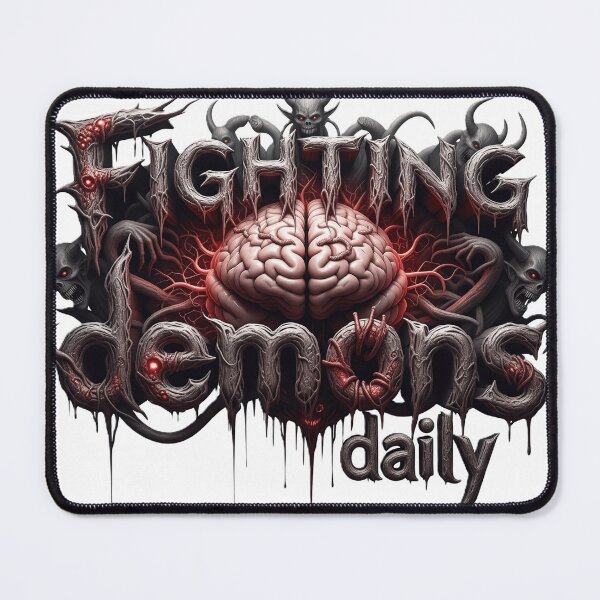 Item preview, Fighting Demons Daily designed and sold by Mind's Eye Terror's.