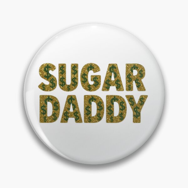Item preview, Sugar Daddy Glitter Dollar Sign Typography – Bold Money Statement Design designed and sold by thesmilngnature.