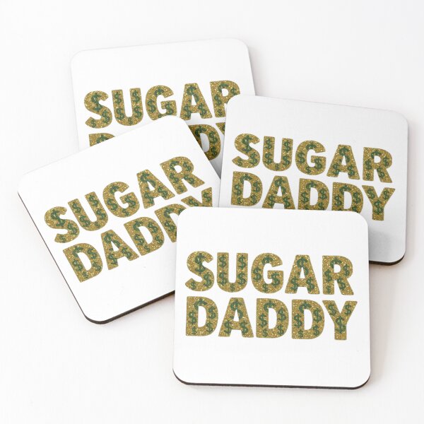 Item preview, Sugar Daddy Glitter Dollar Sign Typography – Bold Money Statement Design designed and sold by thesmilngnature.
