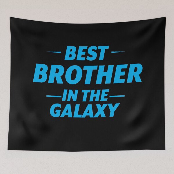 Aperçu de l'œuvre The Best Brother in the Galaxy T-Shirt | Funny Brother Gift for Men créée et vendue par MONINA-DESIGN.