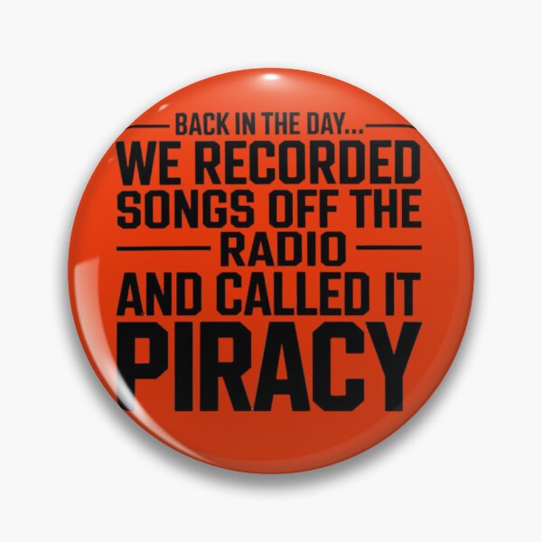 Item preview, Back in the day....We recorded songs off the radio and called it Piracy designed and sold by SpaceFrisbee.