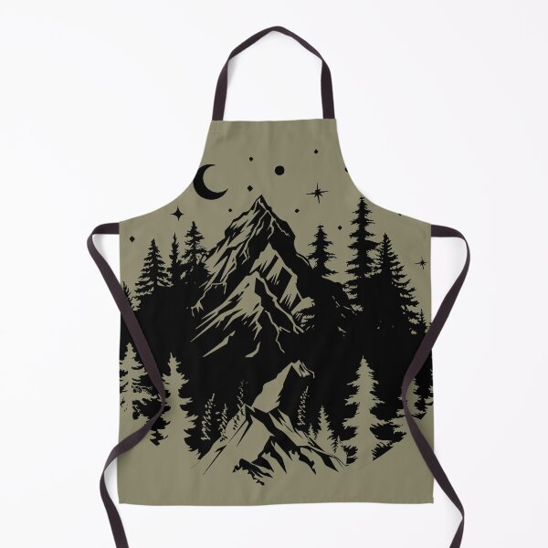 Item preview, Night Forest and Mountains Scene designed and sold by Andrey Prokopenko.