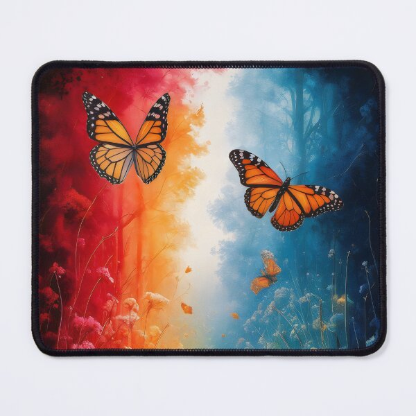 Item preview, Butterflies in a magical garden. designed and sold by MyHappyArtShop.