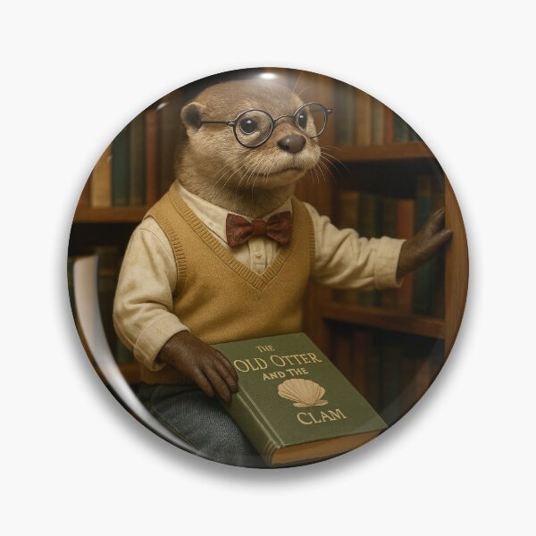 Item preview, Otter Librarian designed and sold by Tridentulus.