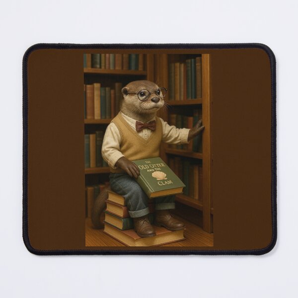 Item preview, Otter Librarian designed and sold by Tridentulus.