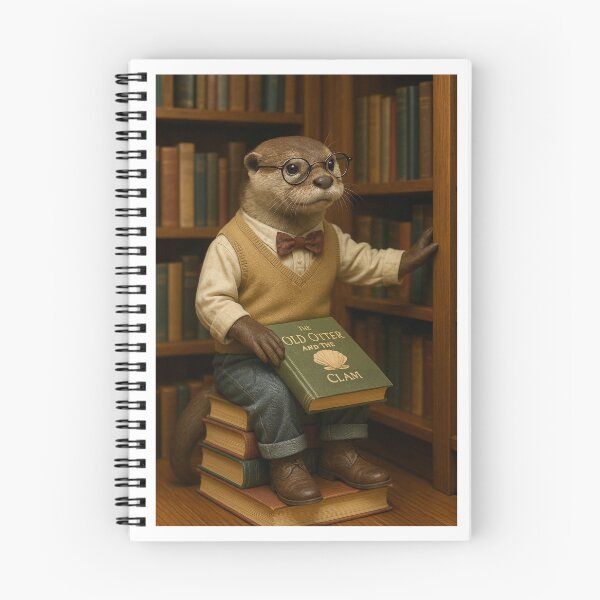 Item preview, Otter Librarian designed and sold by Tridentulus.