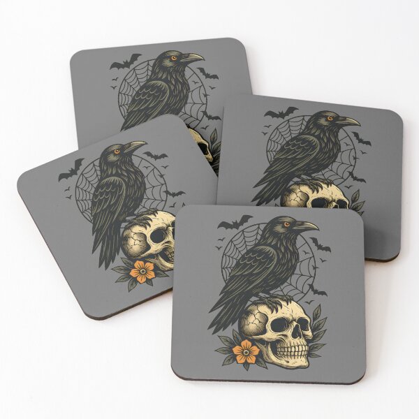 Item preview, Mystical Crow on a Skull designed and sold by Shoot-The-Moon.