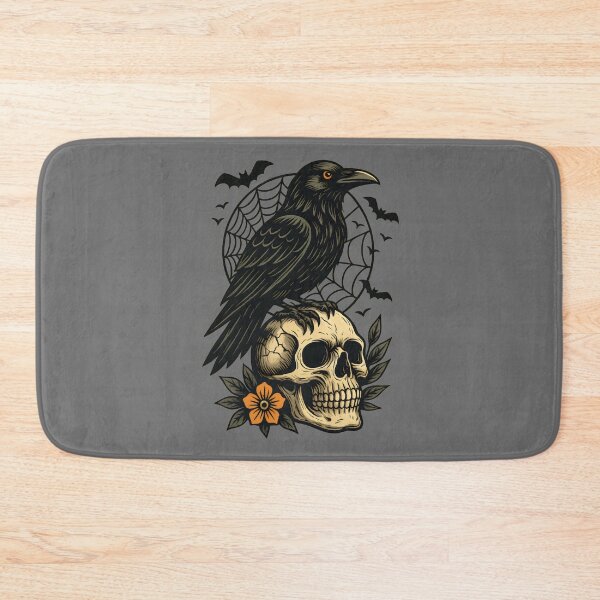 Item preview, Mystical Crow on a Skull designed and sold by Shoot-The-Moon.