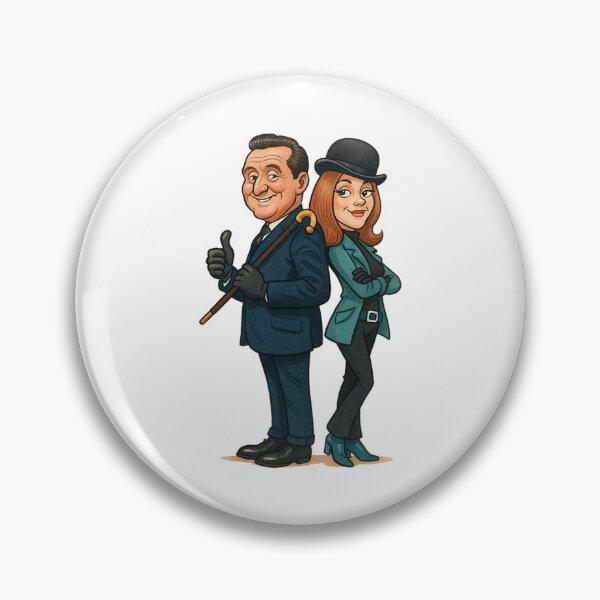 Item preview, Telly Legends Steed  Mrs Peel designed and sold by BatValleyy.