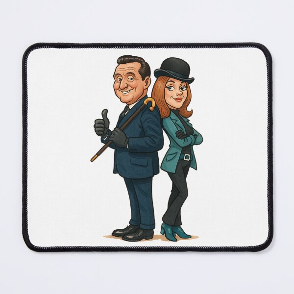Item preview, Telly Legends Steed Mrs Peel designed and sold by BatValleyy.