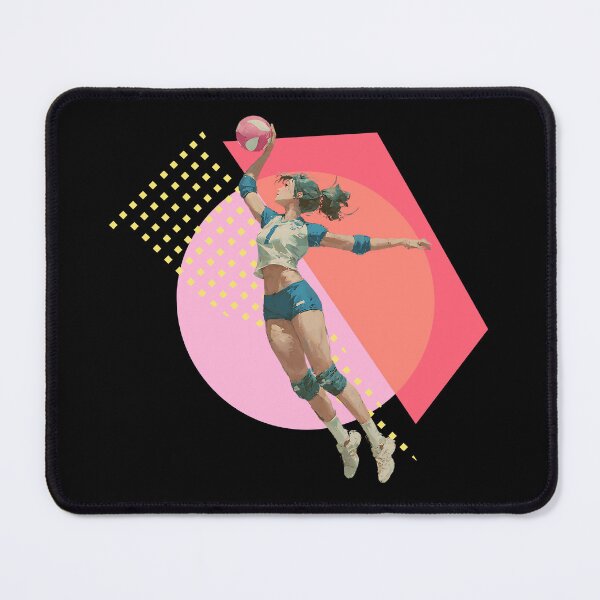 Item preview, Women’s Volleyball Outside Hitter Athletic Spiker with Geometric Design designed and sold by daila70.