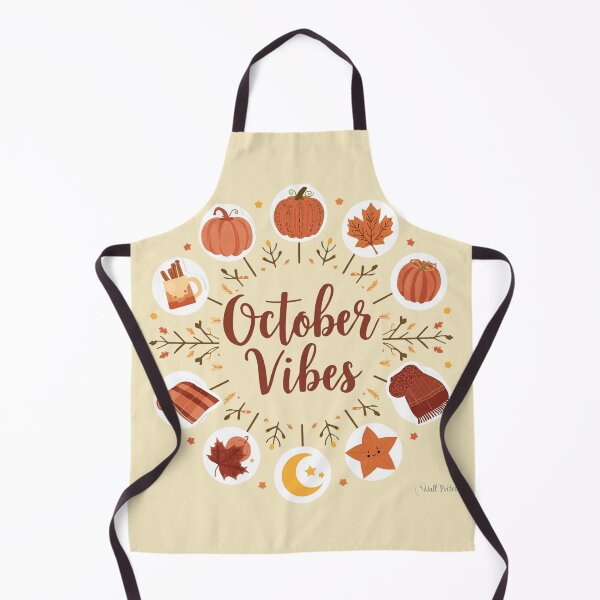 Item preview, October Vibes – Cozy Fall Tee designed and sold by Oopsie Doodle .