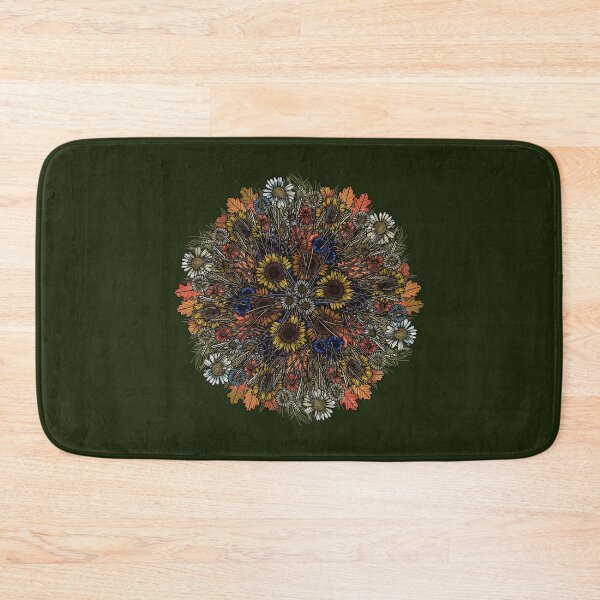Item preview, Autumn Flower Mandala designed and sold by Art by Veya.