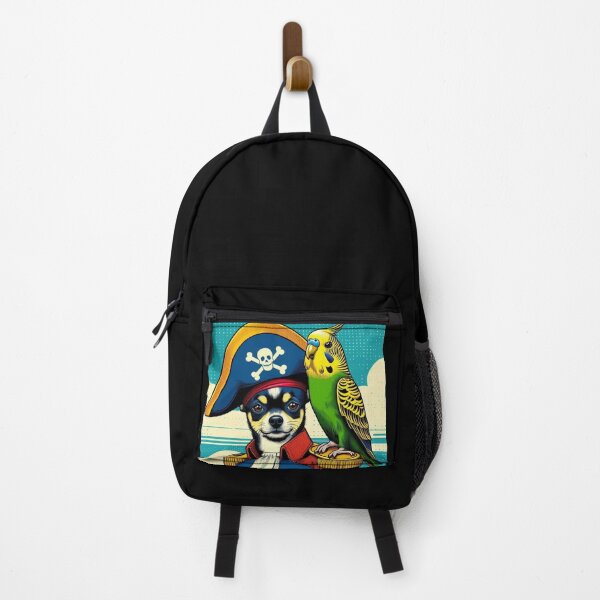 Item preview, Chihuahua dog and parrot designed and sold by Dogandesighn.