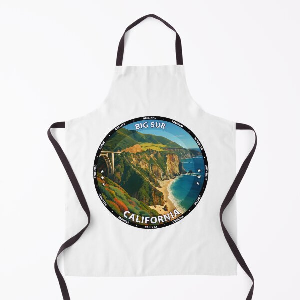 Item preview, Big Sur California Travel Poster - Scenic Coastal Highway Art USA designed and sold by inkNext.