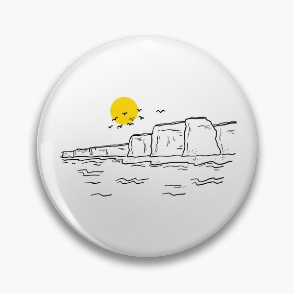 Item preview, Coastal - hand-drawn illustration designed and sold by RoseWolfGifts.